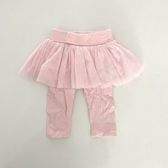 GAP Baby Leggings With Tulle Skirt Trim - 6 Months - Picture 1 of 1